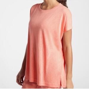 Athleta Release Tee Breezy in Island Coral Size XS